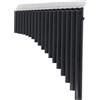 Luqeeg PAN PAN PAN PAN CINEDI TRADIZIONE MUSICALE STRUMENTO MUSICALE PIPE PAN PER INFORMAZIONE INFORMAZIONI, PAN FLUTE 18 PIPE CHIAVE STRUMENTO DELLA PIBLE PAN DI CHET