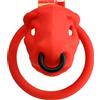Master Series Bull Chastity Cage Red