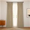 HPD Half Price Drapes Heritage Plush Velvet Curtains 120 Inches Long Room Darkening Curtains for Bedroom & Living Room 50W x 120L, (1 Panel), Museum Taupe