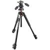 Manfrotto Kit Treppiede 190XPRO a 3 Sezioni in Alluminio con Testa su 3 Assi, Kit Professionale Accessori Fotografia, Treppiede Fotocamera con Testa 3-Vie per fotocamera mirrorrless, DSLR