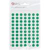 Blick Etichette autoadesive, verdi, a pois colorati, cerchi, 8 mm, 490 etichette, per casa, ufficio, famiglia, scuola, calendario delle vacanze, pianificatore, grafico dei premi, codifica a colori