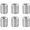 PATIKIL 12pz Distanziali Alluminio M3 Distanziali Metallici M3 Alluminio 3mm ID x 5mm OD x 6mm L Distanziali Filettati per Viti Standoff Rotondi per Auto Rc Droni Schede Madri Argento