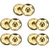 QUARKZMAN 5 Set Bottoni Automatici da Cucire 19mm Bottoni Automatici a Pressione Metallo per Chiusura Borse, Vestiti, Cucito Artigianale, Oro