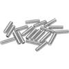 QUARKZMAN Viti di Regolazione Altezza Sella Ponte per Chitarra Metriche M3x10 Argento per Chitarre Elettriche Ponte 20pz