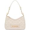 Love Moschino BORSA QUILTED PU AVORIO