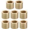 PATIKIL M8 Distanziali in Ottone, 8pz Metal Spacers Brass 8mm ID x 12mm OD x 10mm L Distanziali in Ottone Distanziatore a Vite per 5/16 Pollice o M8 Vite