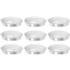 PATIKIL 1/25mm Foro Lavello Cucina, 9 Pcs Copriforo Rubinetto Acciaio Inox Piastra Copriforo Lavello Tappo Foro Metallo Plug Foro Lavello