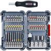 Bosch Professional Set misto bit avvitamento Impact Control Pick and Click, 45 pz. (PH 1/2/3,PZ 1/2/3,SL 3/4/5/6,HEX 3/4/5/6,T10/15/20/25/27/30/40,TH 10/15/20/25/27/30/40,Accessori Trapano Avvitatore)