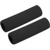 QUARKZMAN Tubo di Isolamento per Tubi in Schiuma per Supporto Maniglia 21mm ID 31mm OD 118mm Lunghezza Conservazione del Calore Nero 2pz