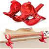 Vibbang Wrapping Paper Cutter,Present Wrap Cutter, Taglierina Per Carta Da Regalo, Morsetti Per Carta Da Regalo, Strumento Per Conservare La Carta Da Regalo Per Natale