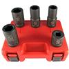 Chicago Pneumatic SS8205WS 2,5 cm Drive 5 Piece Wheel Service SAE e metriche con attacco da/