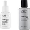 Korff Depigmenting - Cofanetto con siero e soluzione esfoliante per le macchie, 30 ml e 100 ml