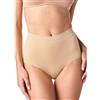 Golden Lady Slip a vita alta - Slip contenitivo modellante, taglia S-M colore naturale, 1 slip