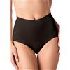 Golden Lady Shapewear - Slip contenitivo a vita alta nero taglia M-L per la silhouette, 1 slip