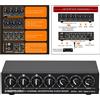 Mixer Audio per Microfono a Vie Stereo per Sub-mixing Premium a Basso Rumore