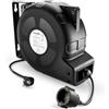 Poppstar Avvolgicavo automatico 20m + 2m (max. 3000W) Avvolgitore di cavi automatico autoavvolgente IP20 con interruttore di protezione termica