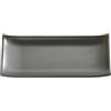 APS Zen vassoio sushi rettangolare in resistente melamina nera cm 22,5x9,5