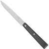 Opinel 254462 Bon appetit - Coltello da tavola in acciaio 12C27 con manico in acciaio INOX e acciaio INOX