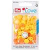 Prym - Love Press Yellow (12,4 mm) Fissanters - 1 unità
