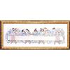 Design Works Tobin DW2532 - Kit da Ricamo Stampato Last Supper, 22,9 x 61,1 cm, Cucito in Filo interdentale