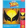 Paladone Wolverine Mask Light - Prodotto con licenza ufficiale Marvel, montaggio a parete o autoportante, lampada a forma di personaggio degli X-Men, alimentata a USB o a batteria, 12744