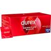 Durex Preservativi Sensibili Morbidi per una maggiore sensibilità, confezione risparmio da 144 preservativi