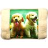 Leddy Living Borsa Acqua Calda Elettrica 26x19cm 500W - Scaldino Senza Fili Ricaricabile Rapido, con Tasche in Peluche per Mani, Sollievo Dolori e Freddo, Design Cani & Cuccioli Morbido (3 CANI)