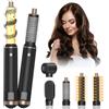 HyAdierTech Spazzola Asciugacapelli Multifunzione, Air Styler 5 in 1, Ferro Arricciacapelli Ioni Negativi, Piastra con 5 Accessori, 3 Temperature, Spazzola ad Aria Calda per Asciugatura Raddrizzamento
