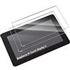 Heioloo 2 Pezzi Vetro Temperato per Raspberry Pi Touch Display 2 Pellicola Protettiva Senza Bolle, 9H Durezza, Anti-Impronte, Protezione Schermo Anti Graffio Ultra Resistente
