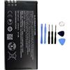 ELLENNE BATTERIA PER NOKIA LUMIA 630 635 638 BL-5H 1830MAH + KIT ATTREZZI