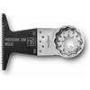 FEIN BIM E-Cut Lama da taglio di precisione, Conf. 5 pz., Larghezza 65 mm, Lunghezza 50 mm, Attacco Starlock, Lama bimetallica con dentatura giapponese su due file