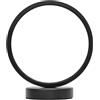 Beufee Lampada da comodino a LED cerchio, lampada da letto compatto Lampada Lumo Luce calda Lampada Metal Circolo Anello Circolo Lampada da comodino per camera da letto (Dimming e tempistica remoto)