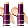 Teegxddy 2 Pezzo Calcium Multi Balm Volume Stick,Collagene Idratante Anti invecchiamento Rassodante Cura della pelle per occhi Trattamento delle rughe del viso e del collo Formula di base idratante