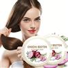 Lonnalee Cipolla Biotin Shampoo Bar,Cipolla rosmarini Shampoo Sapone, Nutrienti Purificanti Cipolla Biotina Shampoo Sapone, Idratante Cipolle Shampoo Rosmarini Capelli Saponi Bar