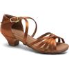 Capezio Silvia Ballroom Shoe, Cinnamon, 9 W