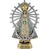 DRW Statuetta Madonna di Lujan Argentina Resina dipinta a mano 19 cm