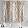 HPD Half Price Drapes Tende oscuranti stampate, 127 x 160 cm (1 pannello), BOCH-KC27-63, henné