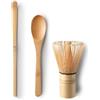 IBILI - Set Matcha 3 pezzi, Bambù, misurino Chashaku, frusta Chasen e cucchiaio tradizionale
