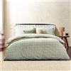Yard Barton Quadri Vichy Set Copripiumino - 100% Cotone Reversibile Federe Oxford Morbido E Traspirante Biancheria Da Letto Premium (Foresta - Singolo - 137x200cm)