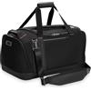 Briggs & Riley Zdx - Valigia espandibile con 4 ruote girevoli, nero, Large Travel Duffle, Borsone da viaggio grande