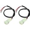 VGOL 2pz Presa Ausiliaria da 12V Connettore Socket Adattatore Compatibile con Honda CB500F 2013-2023
