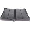 docsmagic.de Premium PRO-Player 4-Pocket Zip-Album Silver - 160 Card Binder - MTG - PKM - YGO - Cerniera Argento
