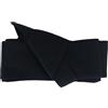 G-LIKE Kimono Giapponese Obi Cinture - Cintura Kimono Tradizionale Cintura Harajuku Haori Yukata Robe Accessori Tridimensionale Cintura Cintura Auto Nodo per Uomo - Cotone, Nero , Taglia unica