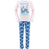 Disney Stitch Pigiama per Ragazze, Set da 2 Pezzi Maglietta e Pantaloni Lunghi Design 'Nope Not Today' Pigiama in Cotone, Regalo per Adolescenti, Taglie 10 a 16 Anni (IT, età, 10 Anni, Regular, Rosa)