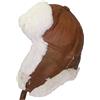 Ushanka Sovietica Originale In Vera Pelle Di Montone – Cappello Pilota Caldo Con Paraorecchie, Taglia L (58/59)