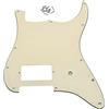 Dopro Battipenna per chitarra a 11 fori ST Strat One Humbucker per FD Delonge bianco invecchiato a 3 strati