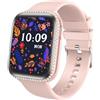 AIYAAIYA Smartwatch Donna, 1.75 AMOLED Orologio Fitness con Chiamate, 130+ Sportive Smart Watch con Cronometro/Contapassi, IP68 Impermeabile Fitness Tracker per IOS/Android (Rosa Banda)
