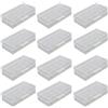 GTIWUNG 12 Pezzi 18650 Batteria Custodia Custodia Protettiva Batteria Custodia in Plastica Trasparente, Pratica Scatola Della Batteria per 18650/CR123A/18350/17670 Batteria