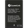 SweetLink CXD-5C - Batteria da 1000 mAh, per F1/F2/F1PLUS/F2PLUS