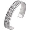 Treasure Bay TreasureBay - Bracciale rigido da uomo e da donna, in argento Sterling 925 massiccio